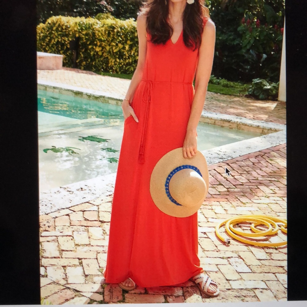Matilda Jane orange maxi